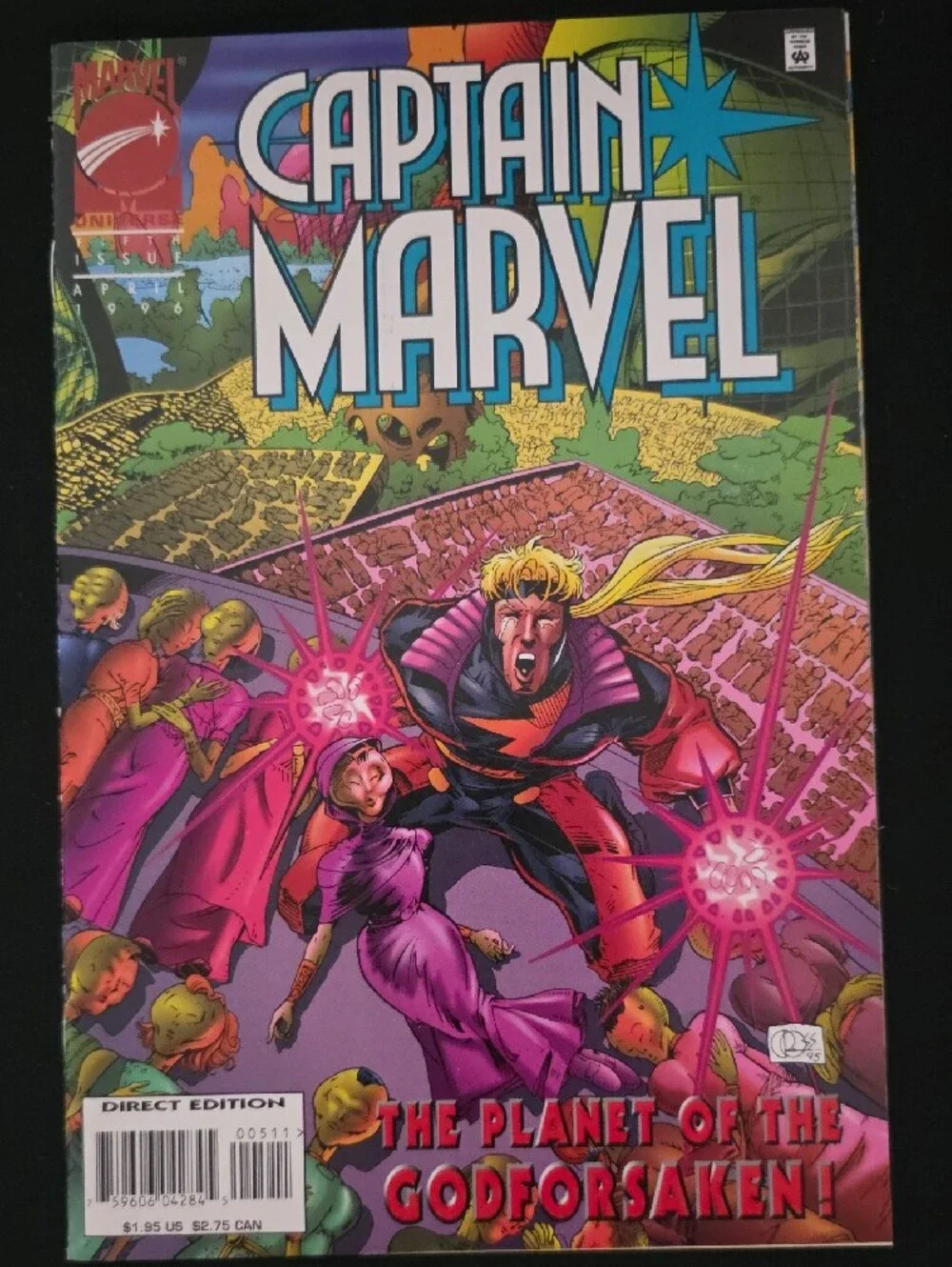 Captain Marvel Comic Books (3)